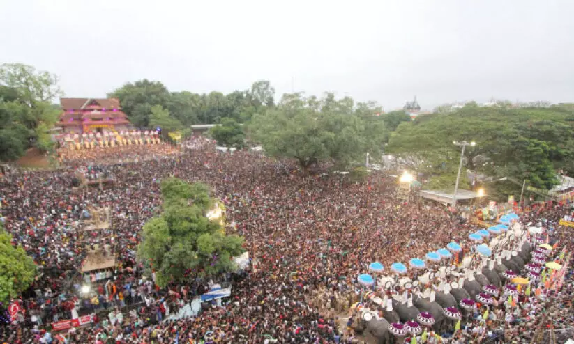 thrissur pooram thrissur pooram