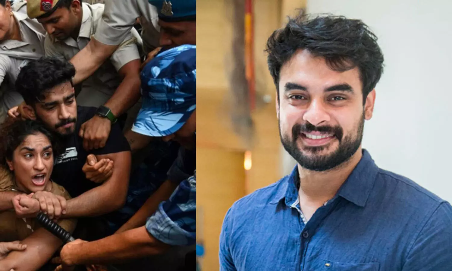 ​എതിർപക്ഷത്ത് നിൽക്കുന്നവർ ശക്തരായത് കൊണ്ട് ഇവർ തഴയപ്പെട്ടു കൂടാ; ഗുസ്തിതാരങ്ങളെ പിന്തുണച്ച് ടോവിനോ