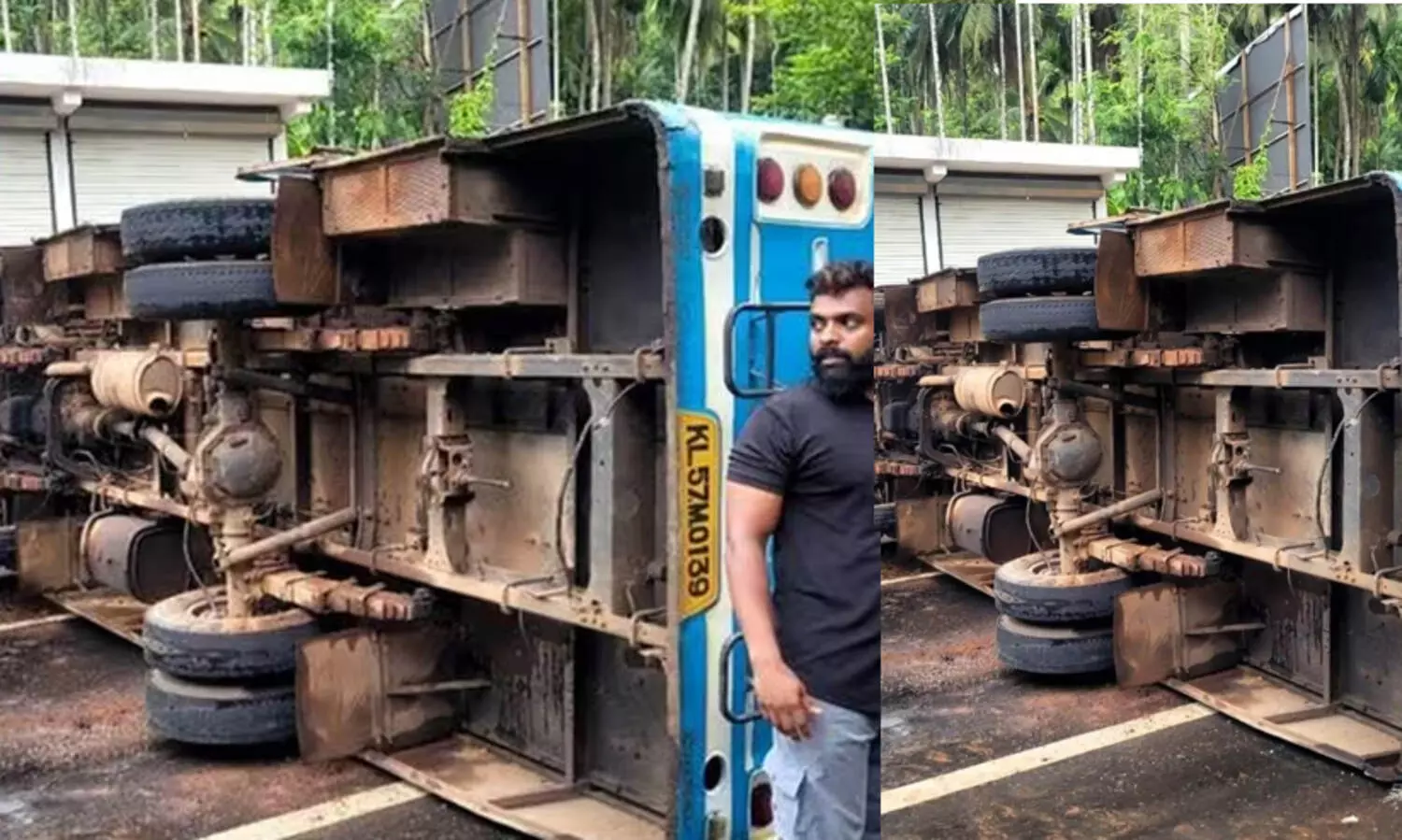 bus accident in agastiamuzhi kappumala