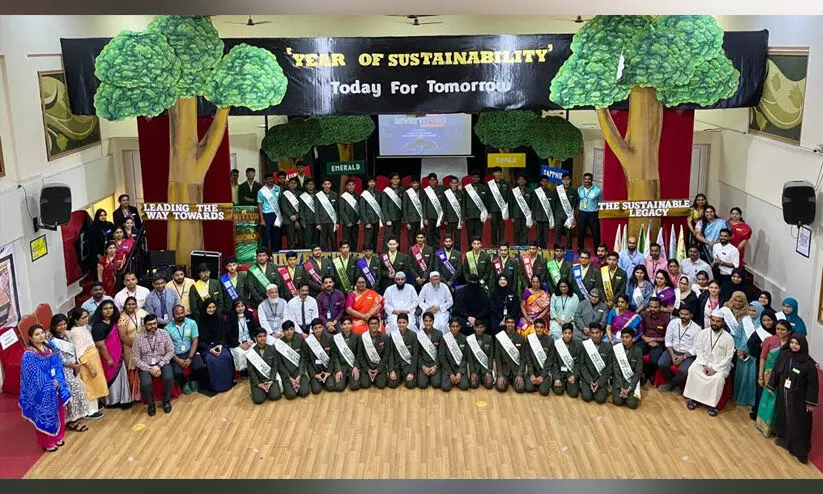 ഇ​ന്ത്യ ഇ​ന്‍റ​ര്‍നാ​ഷ​ന​ല്‍ സ്കൂ​ളി​ന് പു​തി​യ വി​ദ്യാ​ര്‍ഥി നേ​തൃ​ത്വം