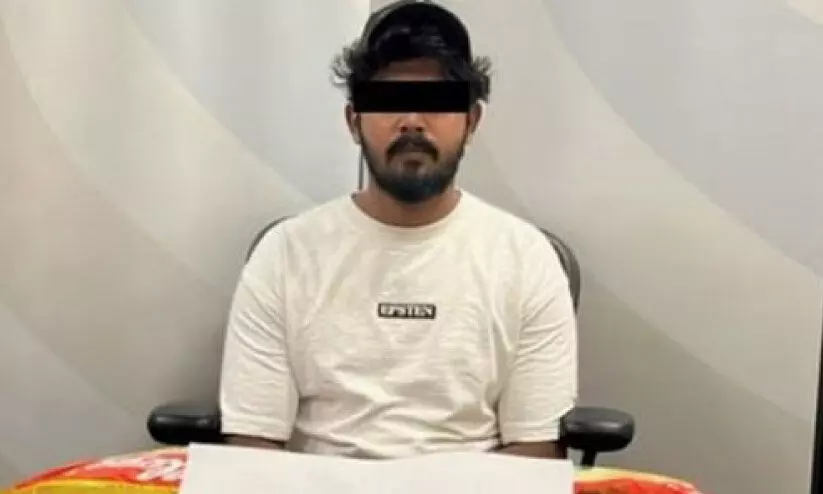 ദു​ബൈ വി​മാ​ന​ത്താ​വ​ള​ത്തി​ൽ ഏ​ഴു കി​ലോ ക​ഞ്ചാ​വു​മാ​യി യു​വാ​വ്​ പി​ടി​യി​ൽ