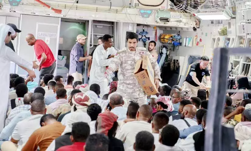 281 tons of aid 281 tons of aid