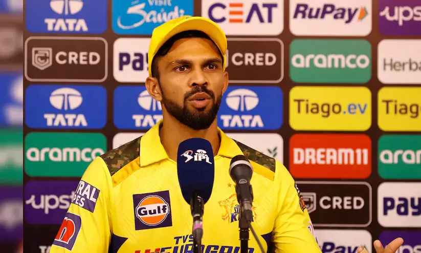 ഐ.പി.എൽ വിജയം സഹതാരത്തിന് സമർപ്പിച്ച് ഋതുരാജ് ഗെയ്‌ക്‌വാദ്; ആ സി.എസ്.കെ സ്റ്റാർ ധോണിയല്ല!