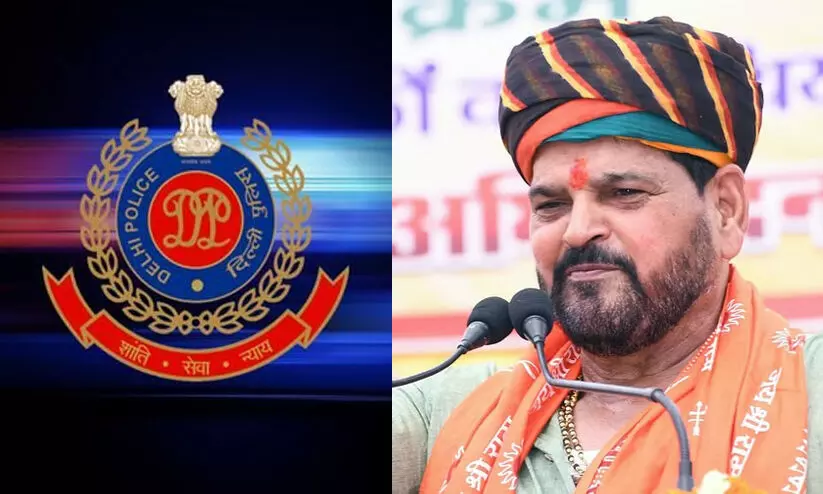 Brij Bhushan Sharan Singh, delhi police Brij Bhushan Sharan Singh, delhi police