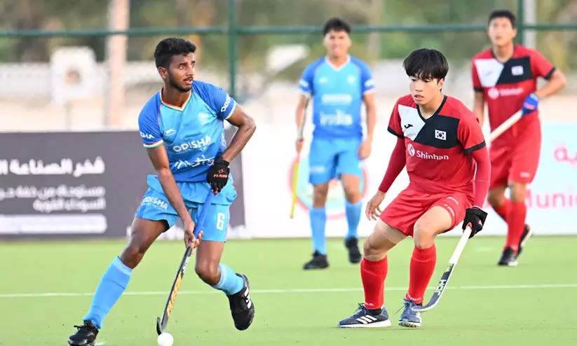 ജൂനിയർ ഏഷ്യ കപ്പ് ഹോക്കി: ദക്ഷിണ കൊറിയയെ ഗോളിൽ മുക്കി ഇന്ത്യ ഫൈനലിൽ