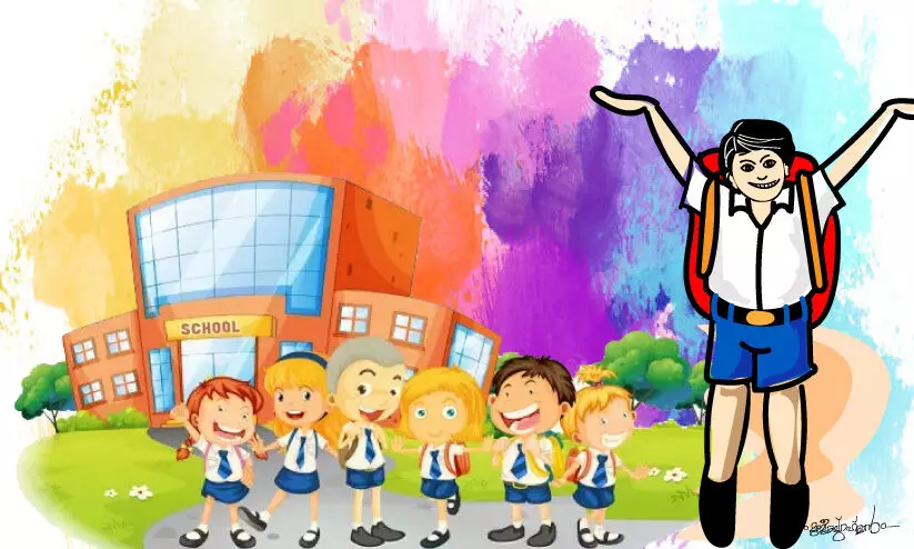 കുട്ടികളെ വരവേൽക്കാൻ വിദ്യാലയങ്ങൾ ഒരുങ്ങി റെഡിയായി, ഇനി സ്റ്റഡിയാകാം