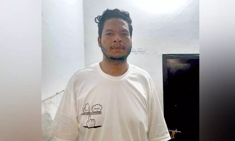 എം.ഡി.എം.എയുമായി യുവാവ് പിടിയിൽ എം.ഡി.എം.എയുമായി യുവാവ് പിടിയിൽ