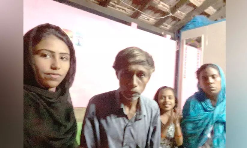 വേണം, കാജാ ഹുസൈന് അന്തിയുറങ്ങാൻ കൈത്താങ്ങ് വേണം, കാജാ ഹുസൈന് അന്തിയുറങ്ങാൻ കൈത്താങ്ങ്