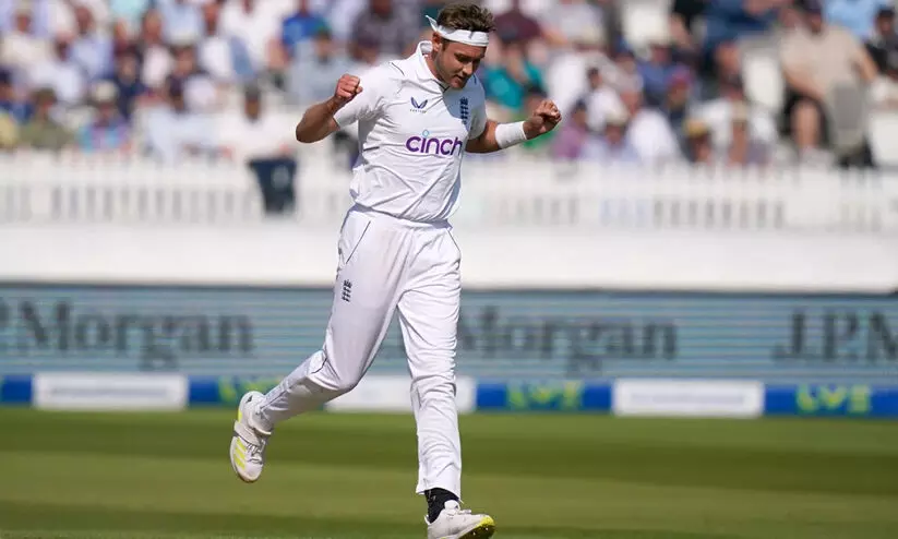 ലോഡ്സ് ടെസ്റ്റ്; ബ്രോഡിന് അഞ്ച് വിക്കറ്റ്, അയർലൻഡ് 172 റൺസിന് പുറത്ത്