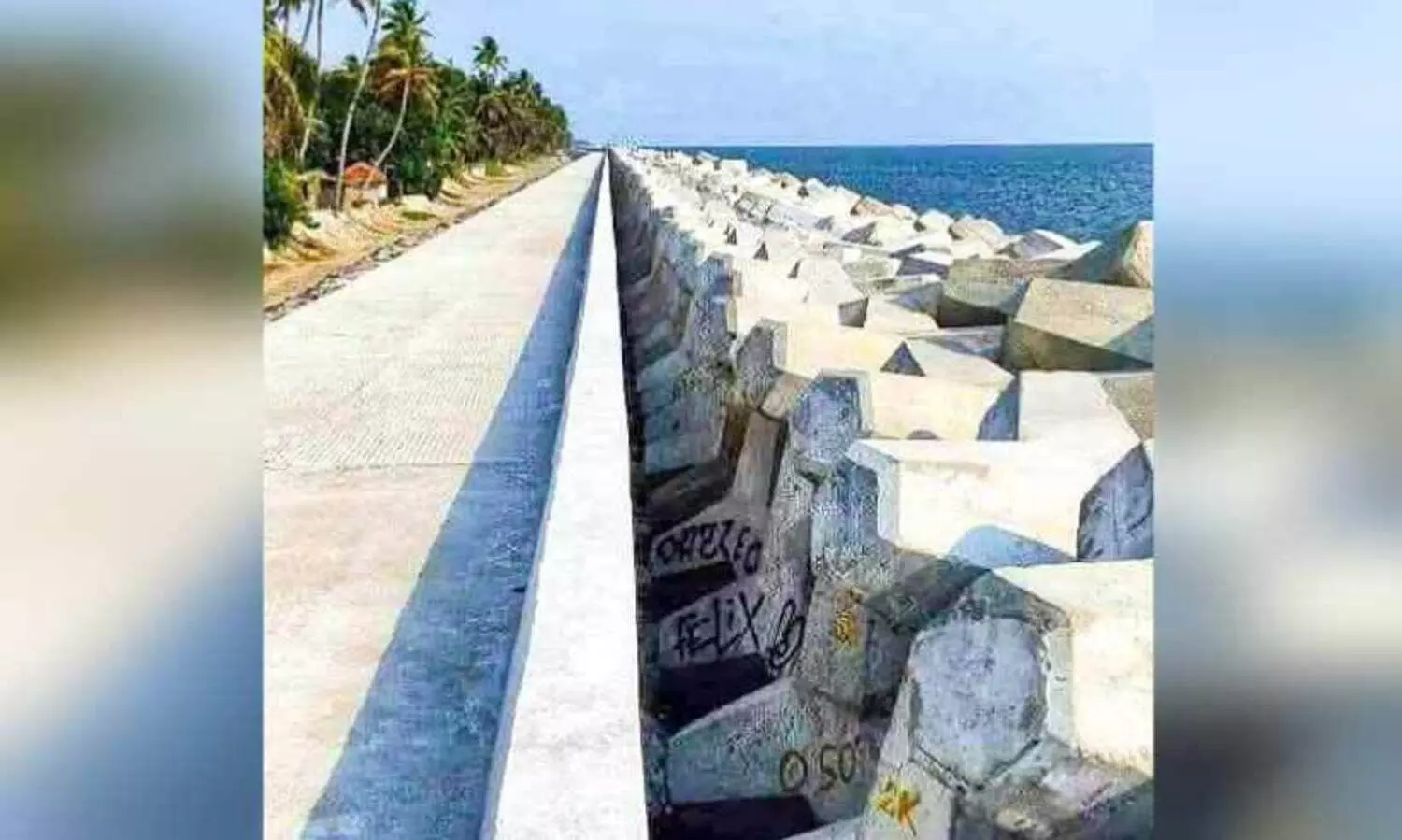 ടെട്രാേപാഡ് കടല്‍ഭിത്തി: സുരക്ഷ തേടി അരൂർ തീരവാസികൾ