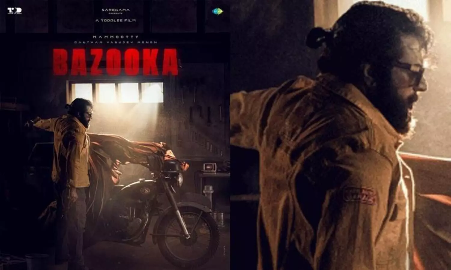 makers have released the first look poster of Bazooka