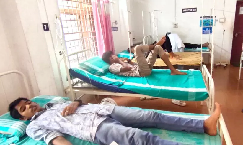 സ്വകാര്യ ട്യൂഷൻ സെന്ററിലെ പഠനക്യാമ്പിൽ പങ്കെടുത്ത വിദ്യാർഥികൾക്ക് ഭക്ഷ്യവിഷബാധ