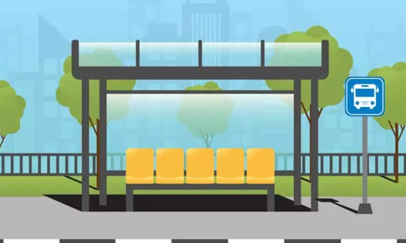 കുമരകം റോഡിൽ വീണ്ടും ബസ് കാത്തിരിപ്പുകേന്ദ്രം