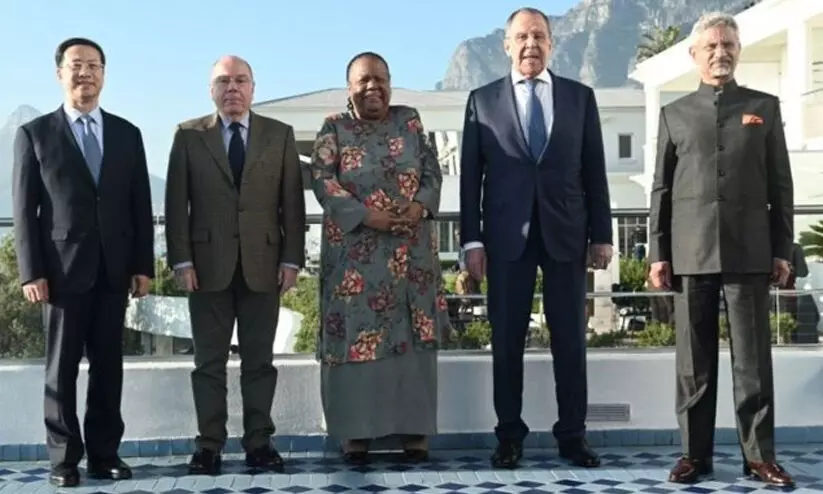 ഭീ​ക​ര​ത ഒ​റ്റ​ക്കെ​ട്ടാ​യി നേ​രി​ടും -‘ബ്രി​ക്സ്’ മ​​ന്ത്രി​മാ​ർ