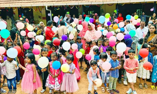 വർണാഭമായി പ്രവേശനോത്സവം