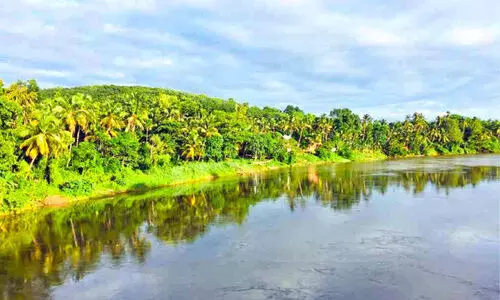 പുഴ കവർന്ന് തീരുന്നു; തേർലായി ദ്വീപ്