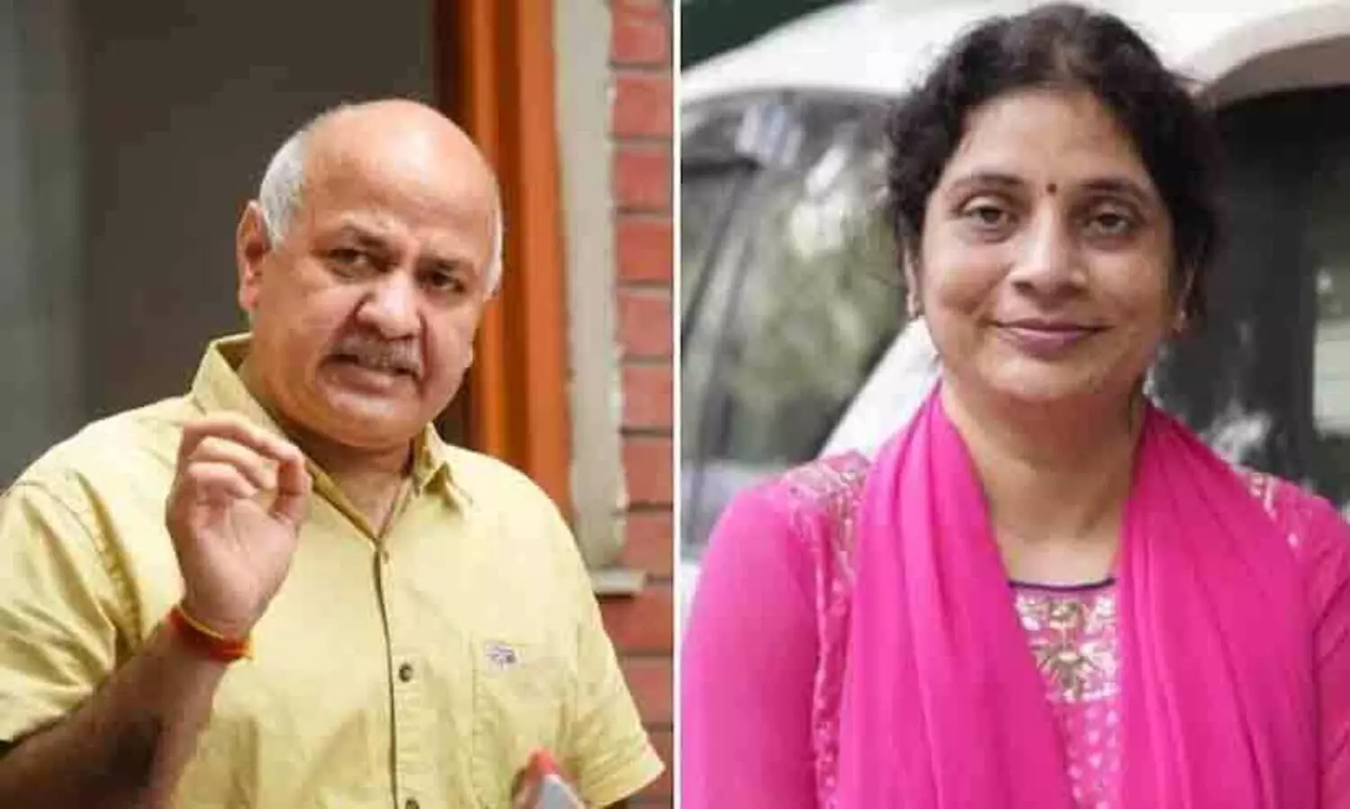 Manish Sisodia and seema sisodia