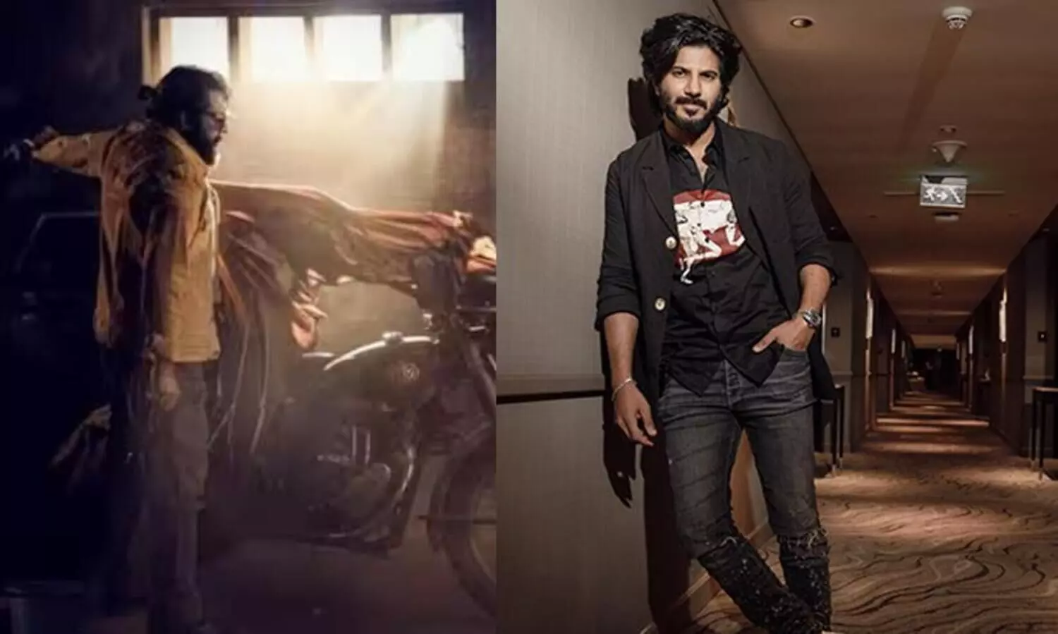 Dulquer  Salman Shares Mammoottys Movie bazookas first look Poster, caption Went Viral