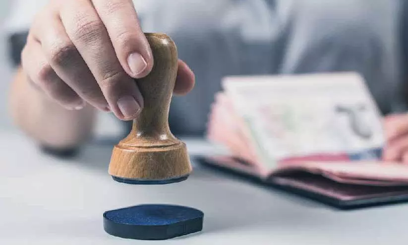 ​പെ​രു​ന്നാ​ൾ അ​വ​ധി; ഷെ​ങ്ക​ൻ വി​സ​ക്കാ​യി വ​ൻ തി​ര​ക്ക്​