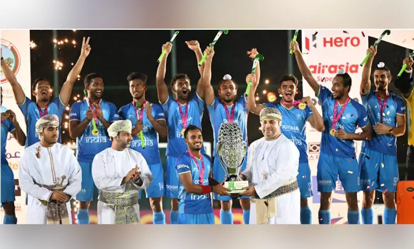 ജൂനിയർ ഏഷ്യ കപ്പ് കിരീടം; ഇന്ത്യൻ ടീമിന് എംബസിയുടെ അഭിനന്ദനം ജൂനിയർ ഏഷ്യ കപ്പ് കിരീടം; ഇന്ത്യൻ ടീമിന് എംബസിയുടെ അഭിനന്ദനം