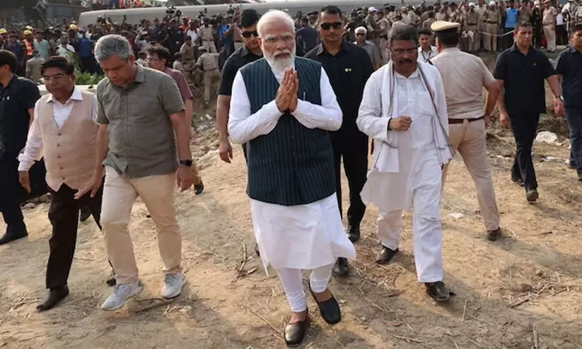 ദുഃഖം വിവരിക്കാൻ വാക്കുകളില്ല; ട്രെയിൻ ദുരന്തത്തിന് ഉത്തരവാദികളായവർക്ക് കനത്ത ശിക്ഷ നൽകും -മോദി