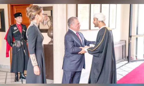 ജോ​ർ​ഡ​ൻ കി​രീ​ടാ​വ​കാ​ശി​യു​ടെ വി​വാ​ഹം; ത​യാ​സി​ൻ പ​​ങ്കെ​ടു​ത്തു