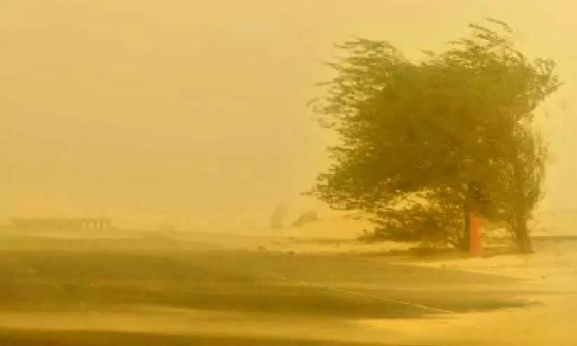 കാറ്റും പൊടിയും നിറഞ്ഞ ദിനം കാറ്റും പൊടിയും നിറഞ്ഞ ദിനം