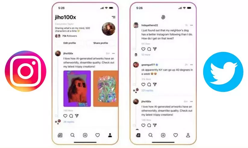 കോഡ്നെയിം ബാഴ്സലോണ: മെറ്റയുടെ ‘ട്വിറ്റർ ബദൽ’ ആപ്പ് ഉടനെത്തും, ലീക്കായ ചിത്രങ്ങൾ കാണാം