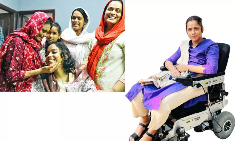 വീൽ ചെയറിലിരുന്ന് സിവിൽ സർവിസ്