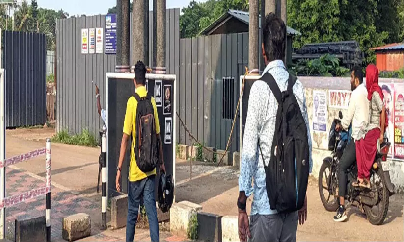 കൊല്ലം റെയിൽവേ  സ്റ്റേഷൻ രണ്ടാം  ടെർമിനലിലേക്ക്   ‘നോ എൻട്രി’