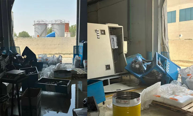 അജ്മാനിൽ എണ്ണ ടാങ്ക് പൊട്ടിത്തെറിച്ച് രണ്ട് മരണം; മൂന്നുപേർക്ക് പരിക്ക് അജ്മാനിൽ എണ്ണ ടാങ്ക് പൊട്ടിത്തെറിച്ച് രണ്ട് മരണം; മൂന്നുപേർക്ക് പരിക്ക്