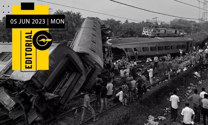 ട്രെ​യി​ൻ ദു​ര​ന്തം തി​രു​ത്താ​നു​ള്ള അ​വ​സ​രം