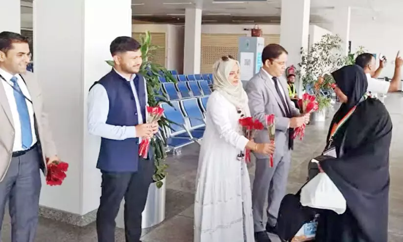 സം​സ്ഥാ​ന ഹ​ജ്ജ് ക​മ്മി​റ്റി​യുടെ ആ​ദ്യ സം​ഘം മക്കയിൽ