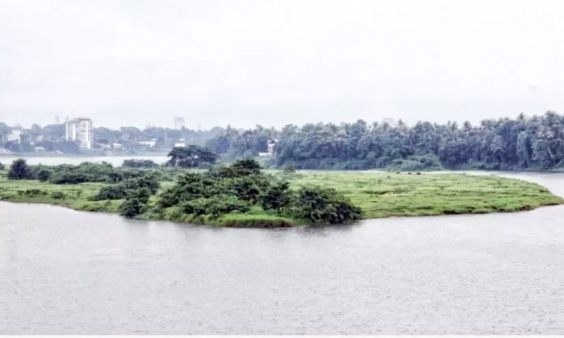 മണൽ മാഫിയ കാർന്നുതിന്നുന്ന പരുന്തുറാഞ്ചി മണപ്പുറം