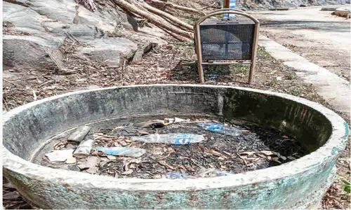 പ്ലാ​സ്റ്റി​ക് മു​ക്ത പ​റ​മ്പി​ക്കു​ള​ത്തി​നാ​യി കൈ​കോ​ർ​ത്ത് സ​ന്ദ​ർ​ശ​ക​ർ