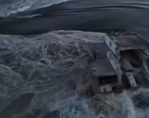 Ukrainian dam collapse