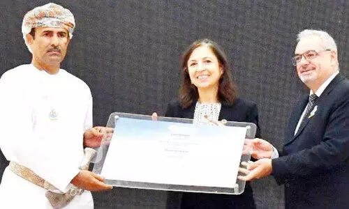 പ്ര​ഥ​മ ആ​രോ​ഗ്യ ന​ഗ​ര പു​ര​സ്കാ​രം മ​സീ​റ ദ്വീ​പി​ന്​​ സ​മ്മാ​നി​ച്ചു