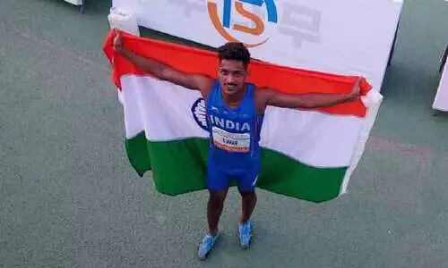 ഏ​ഷ്യ​ൻ അ​ണ്ട​ർ 20 അ​ത്‍ല​റ്റി​ക്സ് : ഇ​ന്ത്യ​ക്ക് ഒ​രു സ്വ​ർ​ണ​വും ര​ണ്ടു വീ​തം വെ​ള്ളി​യും വെ​ങ്ക​ല​വും കൂ​ടി