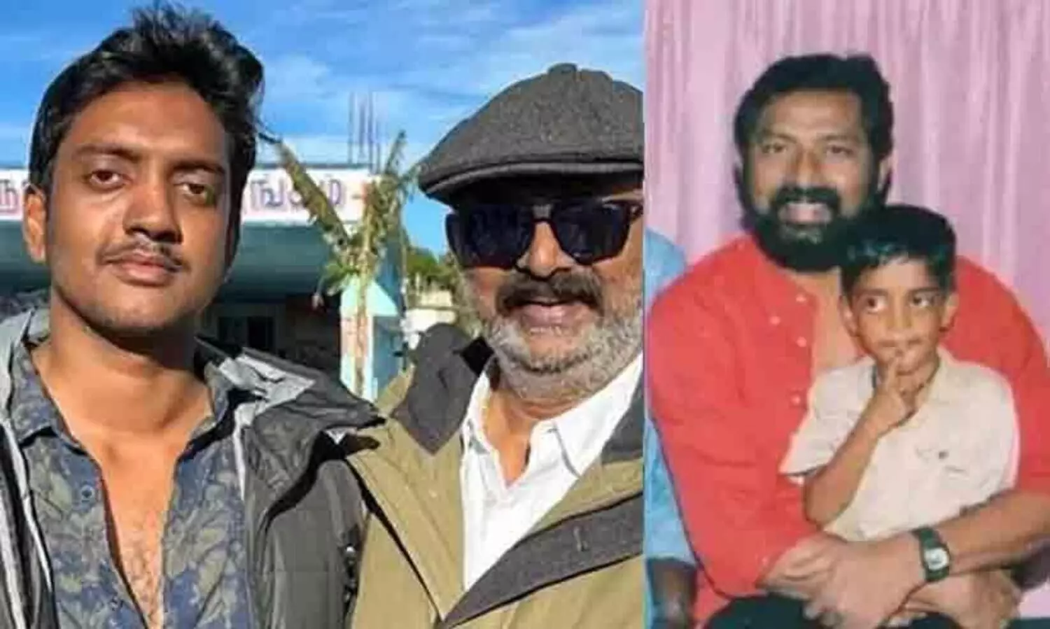 Salim Kumar  Son Chandhu Shares childhood Pic With Lal