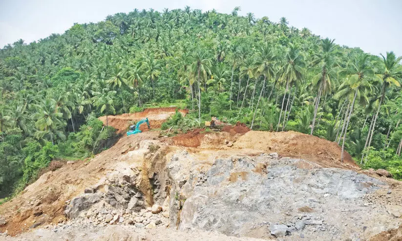 Eramangalam Granite Quarry