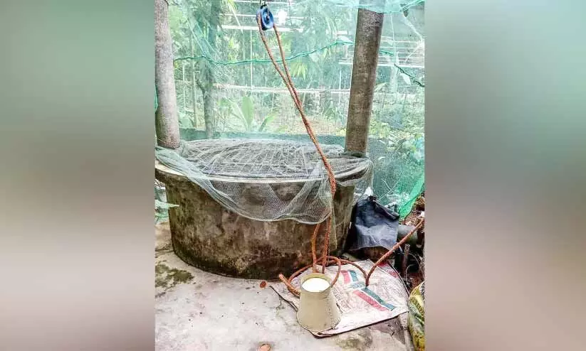 കിണർ വെള്ളത്തിന്​ നിറം മാറ്റം