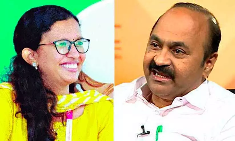 വനിതാ നേതാവിന് വ്യാജ സര്ട്ടിഫിക്കറ്റുണ്ടാക്കിക്കൊടുത്ത എസ്.എഫ്.ഐ സെക്രട്ടറി ഉള്പ്പെടെയുള്ള ക്രിമിനലുകളെ അറസ്റ്റ് ചെയ്യണമെന്ന് വി.ഡി സതീശൻ വനിതാ നേതാവിന് വ്യാജ സര്ട്ടിഫിക്കറ്റുണ്ടാക്കിക്കൊടുത്ത എസ്.എഫ്.ഐ സെക്രട്ടറി ഉള്പ്പെടെയുള്ള ക്രിമിനലുകളെ അറസ്റ്റ് ചെയ്യണമെന്ന് വി.ഡി സതീശൻ