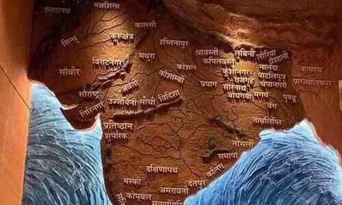 After Nepal and Pak, Bangladesh flags mural in new Parliament After Nepal and Pak, Bangladesh flags mural in new Parliament