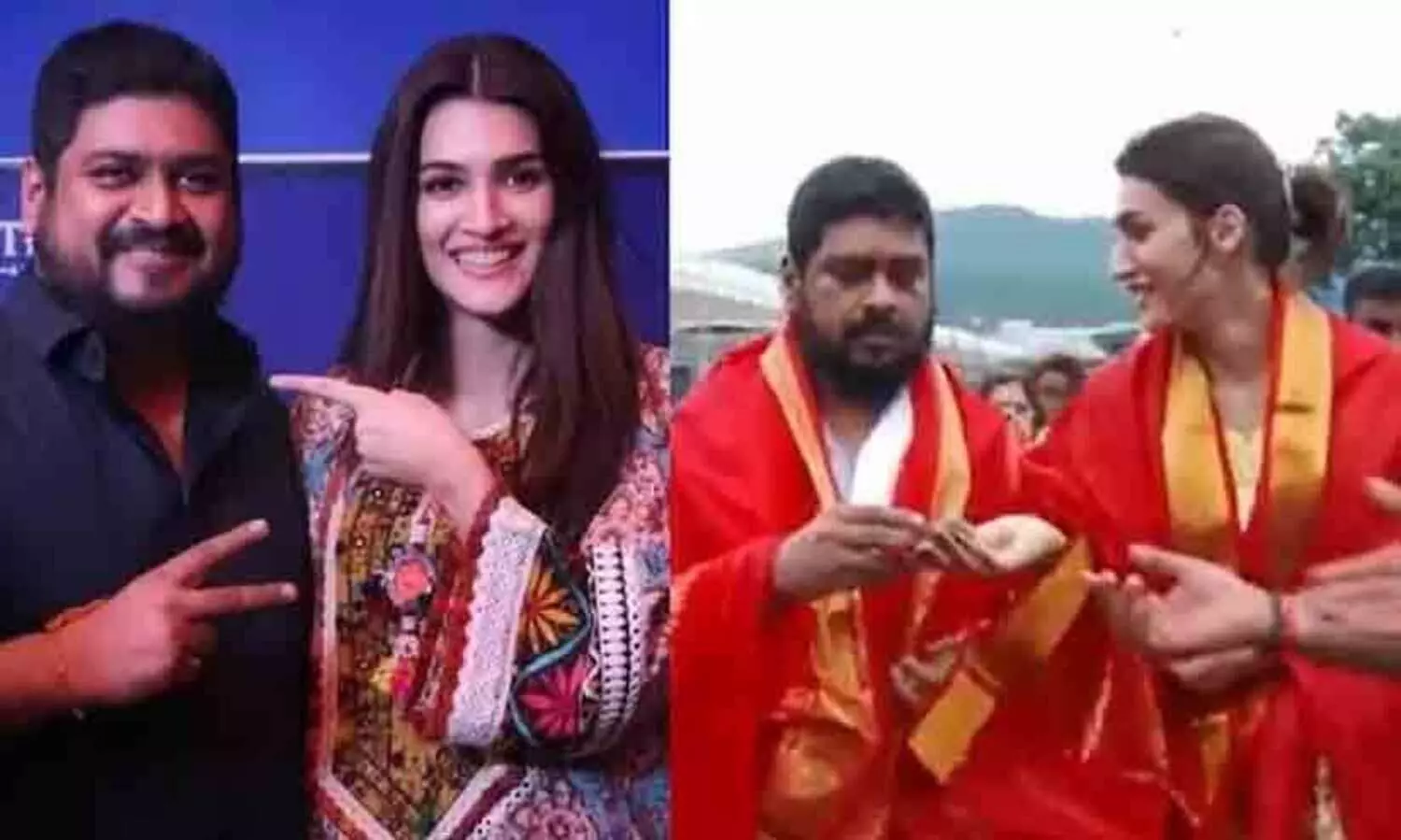 Om raut with Kriti Sanon