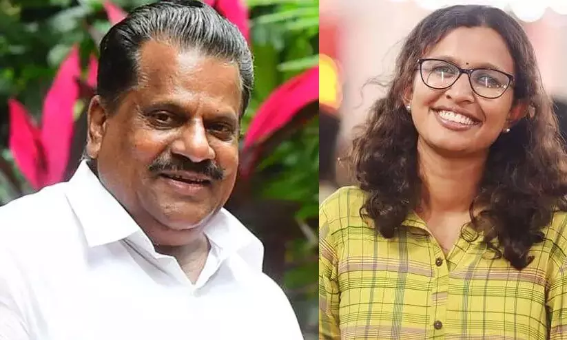 വ്യാജ രേഖ ചമച്ച കെ. വിദ്യ എസ്.എഫ്.ഐ നേതാവല്ലെന്ന് ഇ.പി. ജയരാജൻ വ്യാജ രേഖ ചമച്ച കെ. വിദ്യ എസ്.എഫ്.ഐ നേതാവല്ലെന്ന് ഇ.പി. ജയരാജൻ