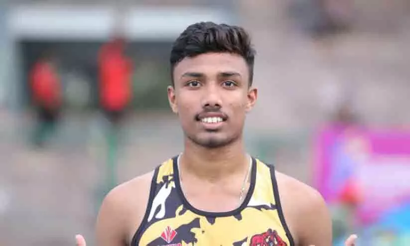 ദേശീയ സ്കൂൾ മീറ്റ്: ഹൈജംപിൽ ജാസിമിന് സ്വർണം ദേശീയ സ്കൂൾ മീറ്റ്: ഹൈജംപിൽ ജാസിമിന് സ്വർണം