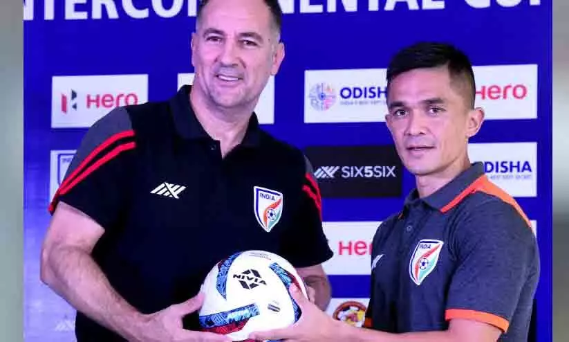 ഇ​ന്റ​ർ കോ​ൺ​ടി​ന​ന്റ​ൽ ക​പ്പ്: ഇ​ന്ത്യ ഇ​ന്ന് മം​ഗോ​ളി​യ​ക്കെ​തി​രെ