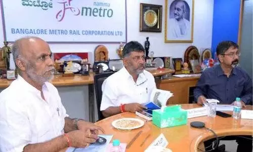 കെ​ങ്കേ​രി - ച​ല്ല​ഘ​ട്ട മെ​ട്രോ പാ​ത സെ​പ്റ്റം​ബ​റി​ന​കം