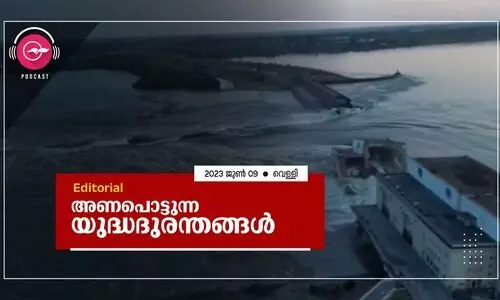 അണപൊട്ടുന്ന യുദ്ധദുരന്തങ്ങൾ