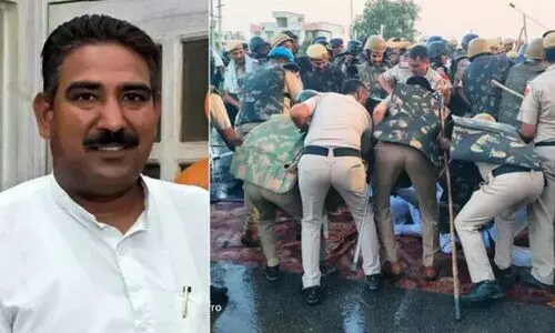 കർഷകർക്ക് ലാത്തിച്ചാർജ്: ജെ.ജെ.പി എം.എൽ.എ ഷുഗർഫെഡ് ചെയർമാൻ രാജിവെച്ചു